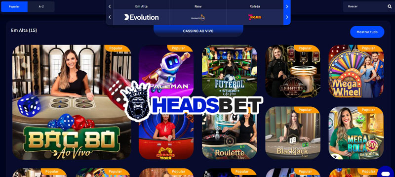 Métodos de Pagamento Disponíveis no Heads Bet Casino Brasil